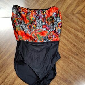 Vibrant Floral One-Piece Swimsuit